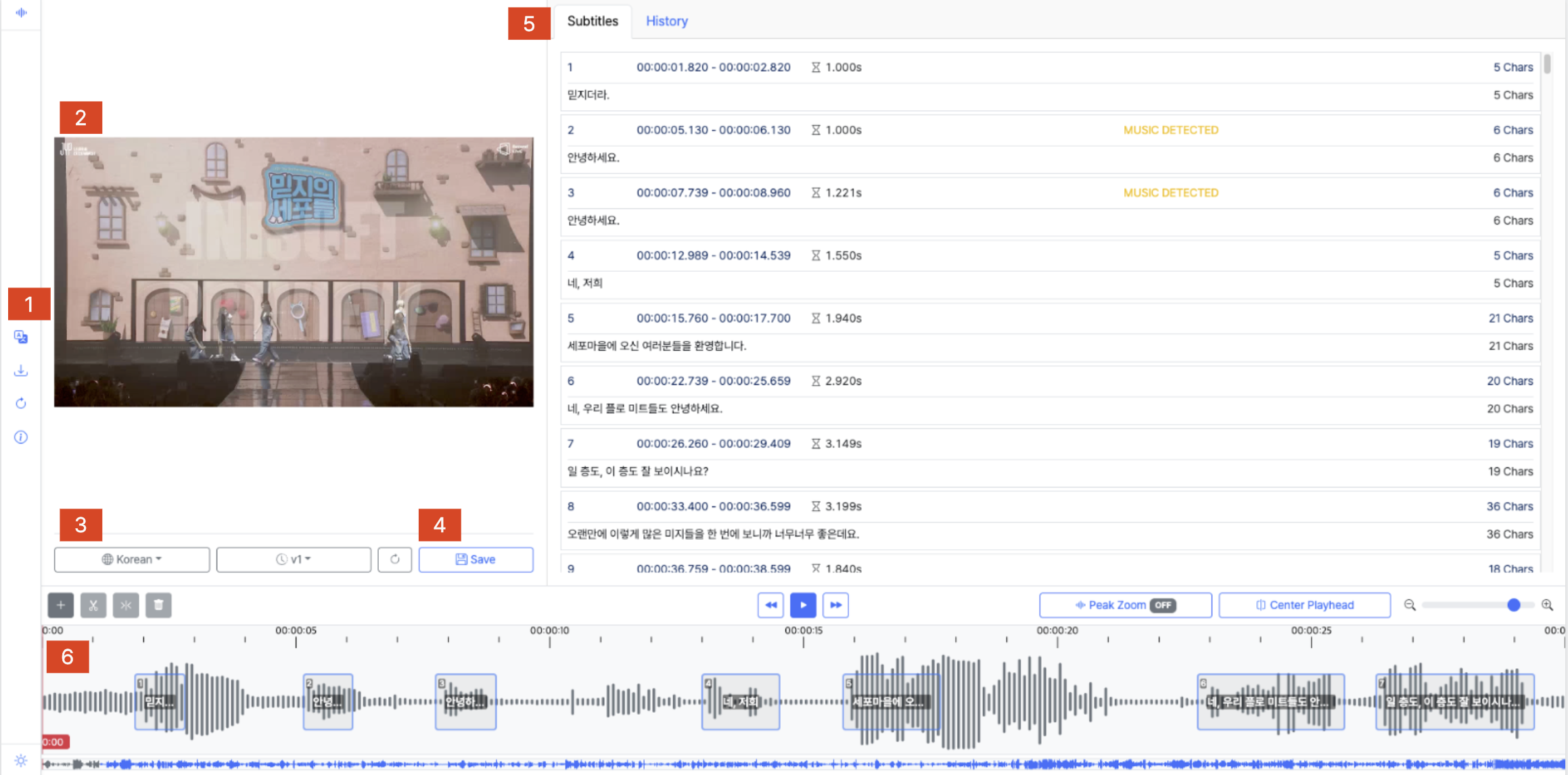subtitle editor overview